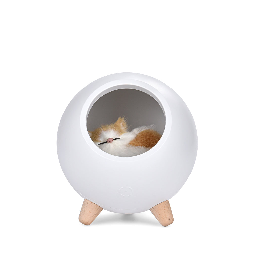 TONGER White Pet House Night Light Tonger